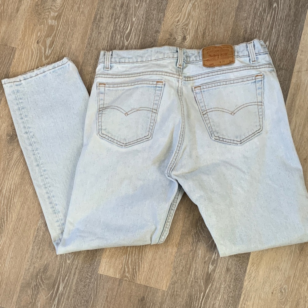 Levi's Light Wash Straight Jeans - Picture 5 of 6